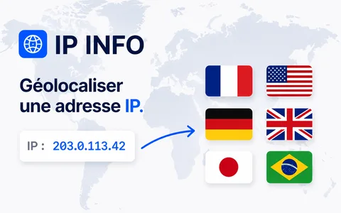IP Info : géolocaliser une adresse IP